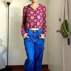 70s inspired Button up